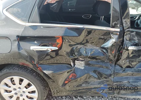 2015 Nissan Sentra S из США, поврежденный, VIN 3N1AB7AP3FY341266